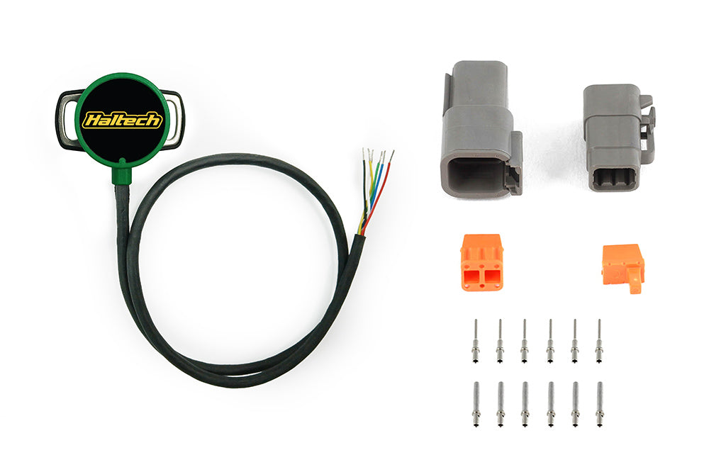 Haltech Throttle Position Sensor - Contactless Dual Channel 8mm D-shaft - Drive by Wire compatible