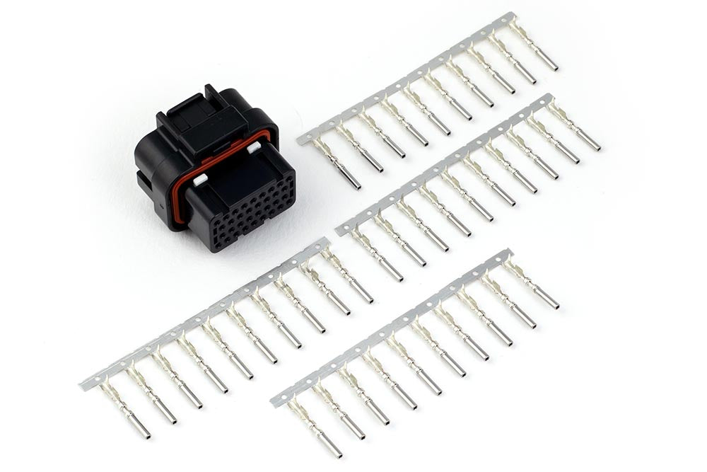 Haltech Plug and pins only - AMP 34 pin Key 2 - 4 Row 4 Key Superseal