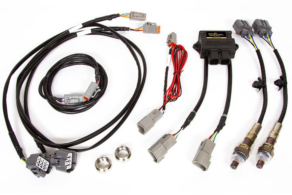 Haltech WB2 NTK - Dual Channel CAN O2 Wideband Controller Kit Length: 1.2M (4ft)