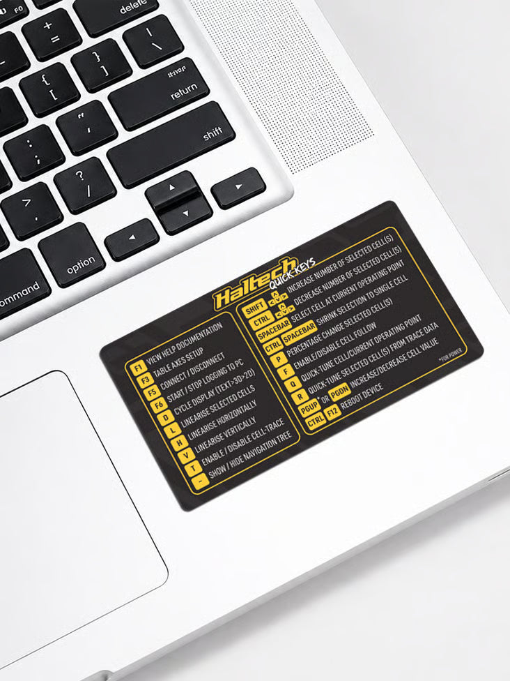 Haltech Sticker Sheet - A5 Colour