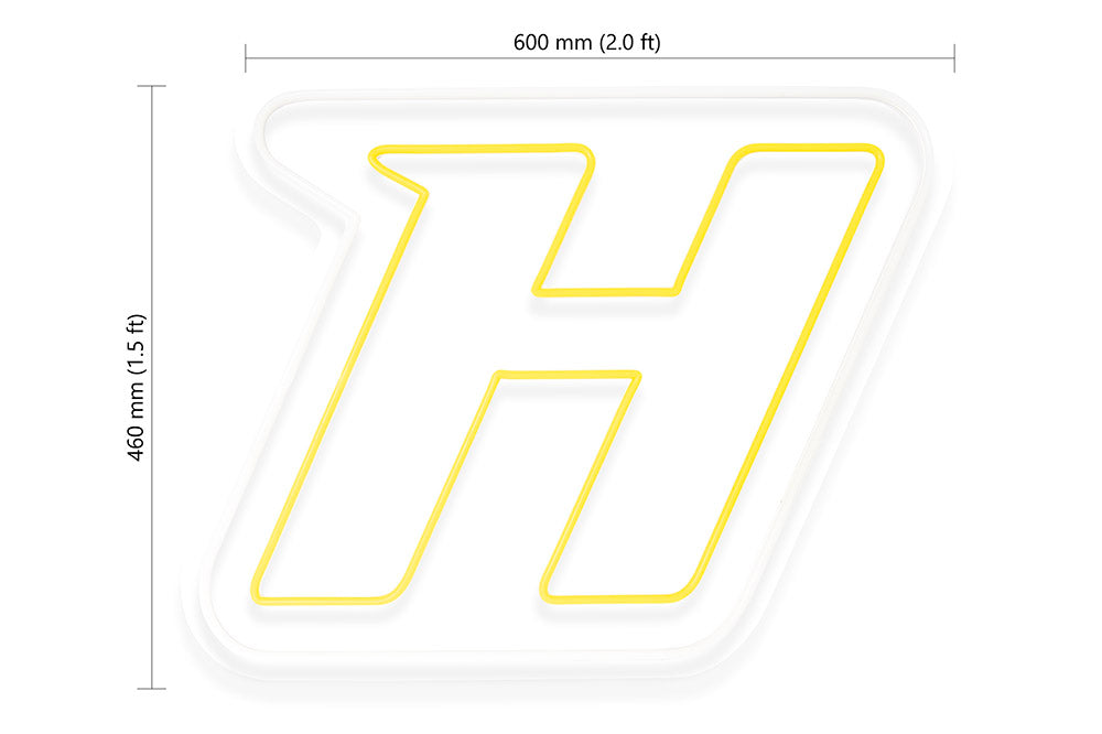 Haltech UK Haltech Neon Sign 600mm x 460mm - UK Plug