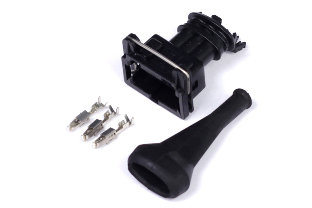 Haltech Plug and Pins Only Bosch 3 Pin Junior Timer Female Connect