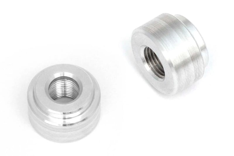 Haltech Weld Fitting 1/8 NPT - 27 TPI - 6061 Aluminium