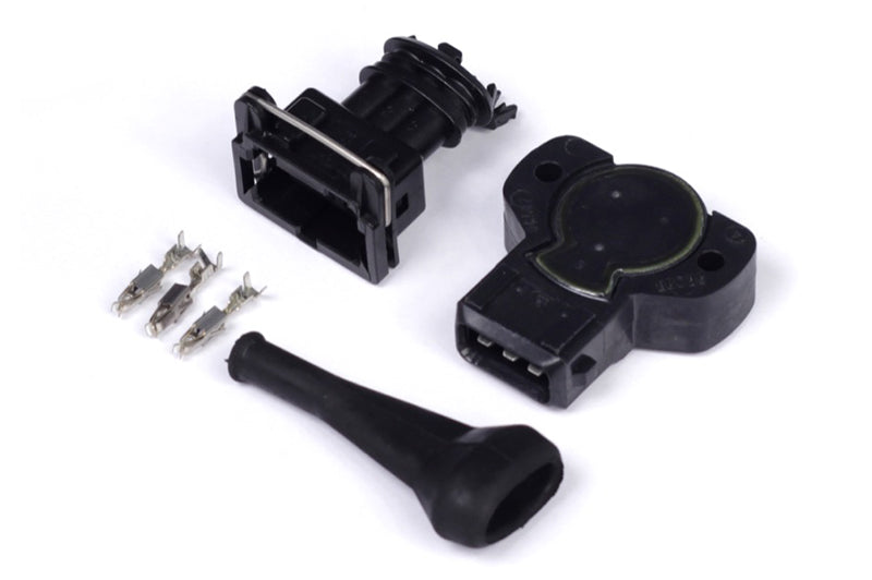 Haltech Throttle Position Sensor -Black CCW Rotation 8mm D-Shaft