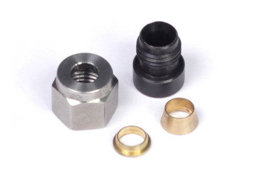 Haltech 1/4" Mild Steel Weld-on Kit - Inc Nut And Ferrule