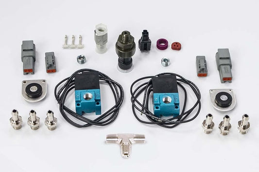 Haltech CO2 Boost Control Dual Solenoid & Pressure Sensor Kit