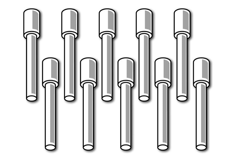 Haltech Plastic AMP Connector Waterproofing/Blanking Pins Only