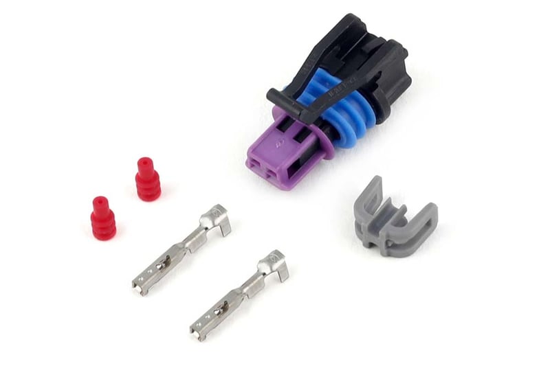 Haltech Plug And Pins Only - Delphi 2 Pin GM Style Coolant Temp