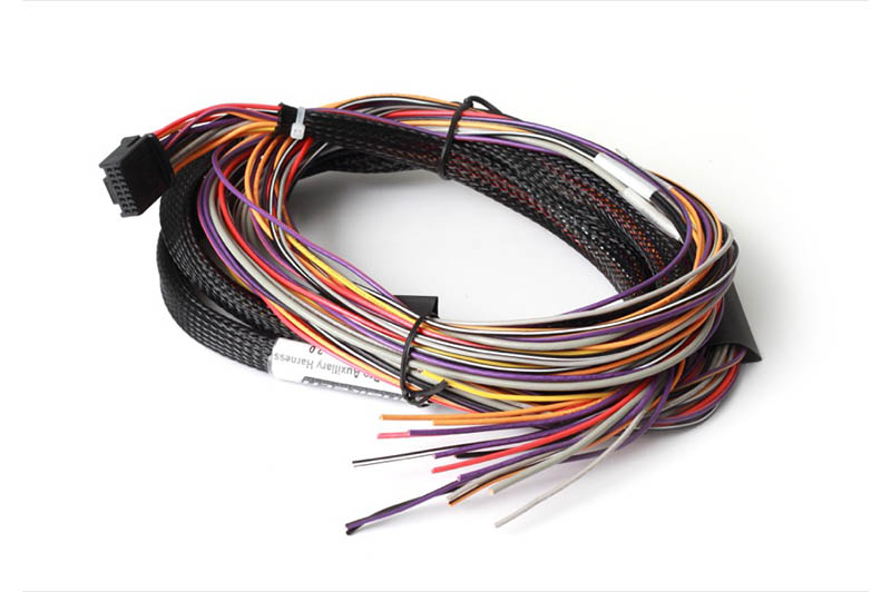 Haltech Platinum PRO Auxiliary I/O Harness Only - 2.5m/8ft