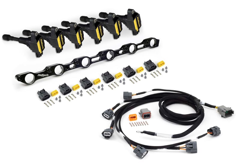 R35 Coil Conversion Kit for Toyota JZ- Includes bracket, coils, connectors and harness