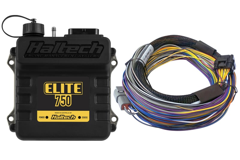 Haltech Elite 750 + Basic Universal Wire-in Harness Kit 2.5m (8')