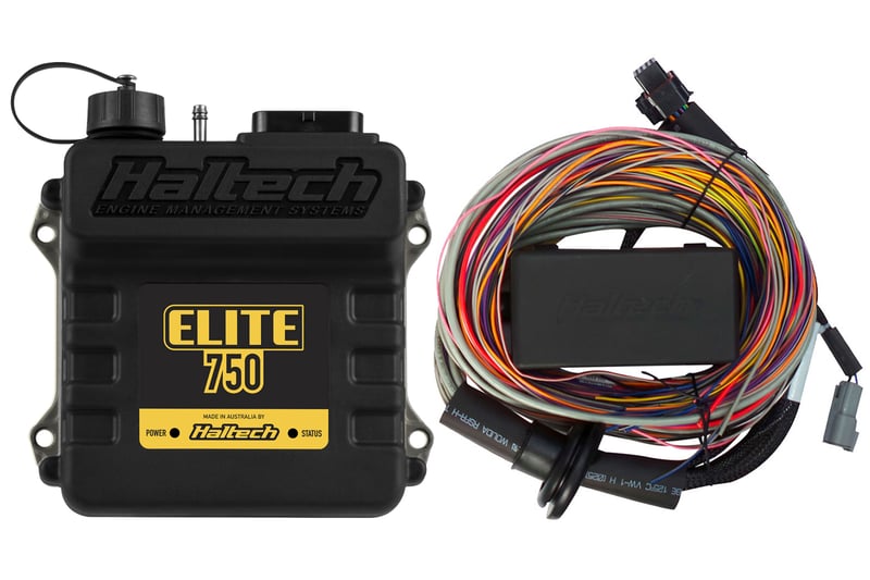 Haltech Elite 750 + Premium Universal Wire-in Harness Kit 2.5m (8')