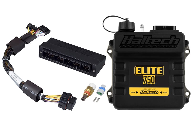 Haltech Elite 750 PnP Adapt Harn ECU Kit - Mazda Miata/MX-5 NA