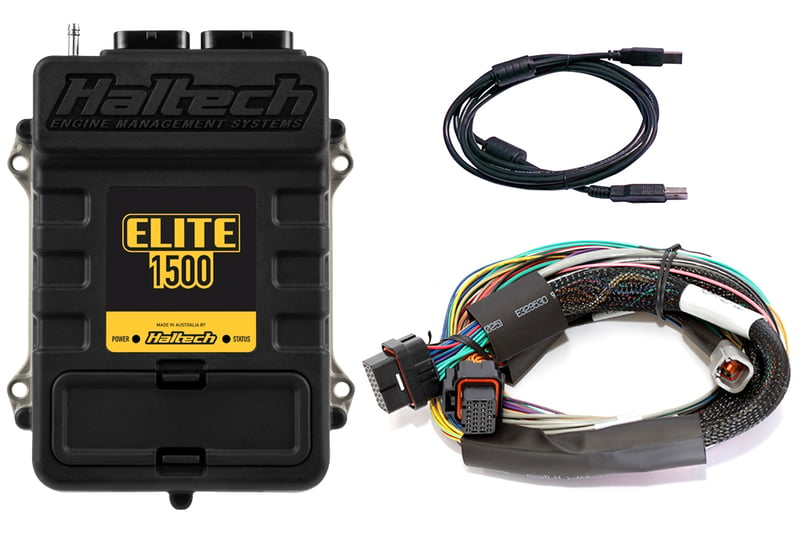 Haltech Elite 1500 + Basic Universal Wire-in Harness Kit 2.5m (8')