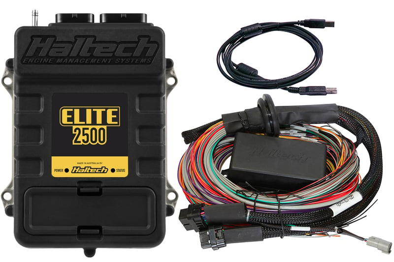 Haltech Elite 2500 + Premium Uni Wire-in Harness Kit 2.5m (8?)