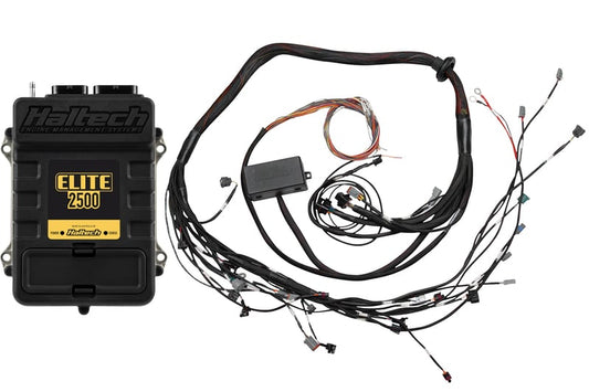 Haltech Elite 2500 Toyota 2JZ Terminated Harness Kit Inc HPI6 15AMP