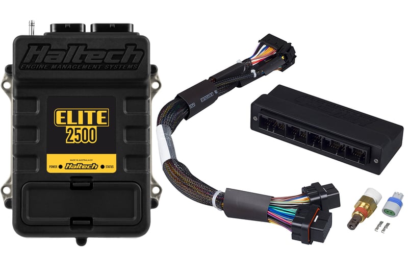 Haltech Elite 2500 PnP Adapt Harn ECU Kit - Maz RX7 FD S6