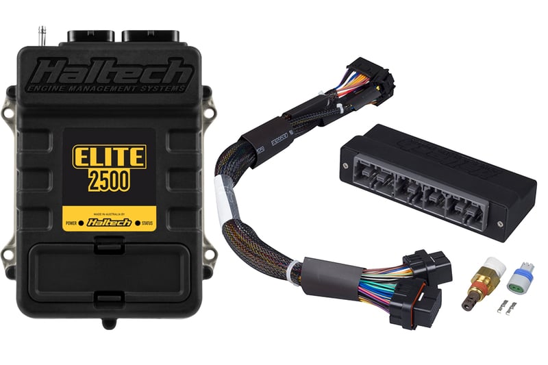 Haltech Elite 2500 PnP Adapt Harn ECU Kit - Maz RX7 FD S7 & 8