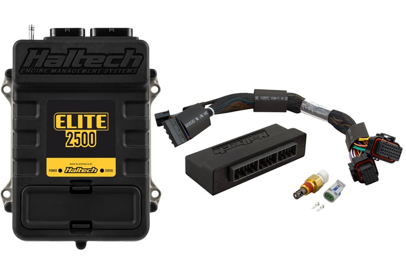 Haltech Elite 2500 Plug 'N' Play Adapt Harn ECU Kit - Mitsu EVO 9