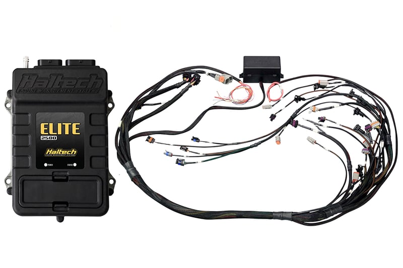 Haltech Elite 2500 GM GEN IV LS2 Non DBW Terminated Harness Kit EV1