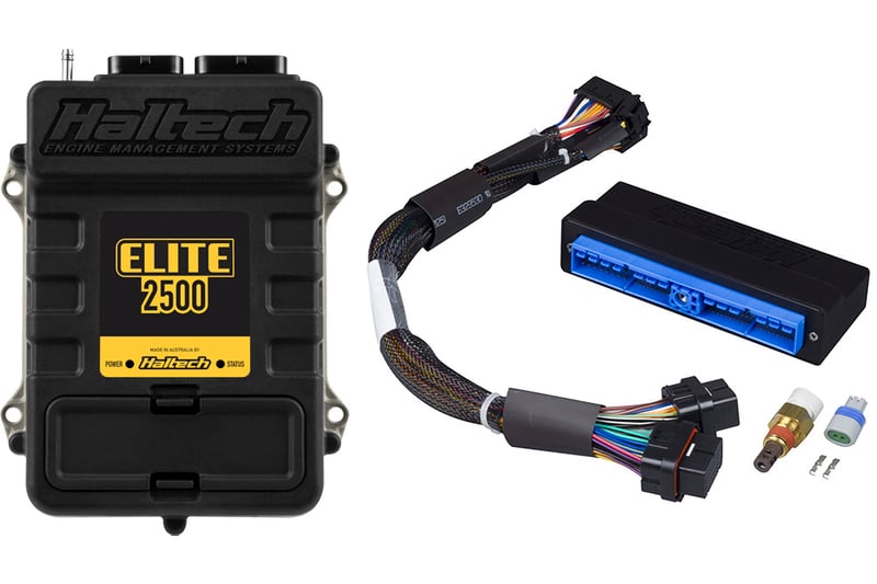 Haltech Elite 2500 PnP Adapt Harn ECU Kit Nissan Patrol Y60 Y61 Auto