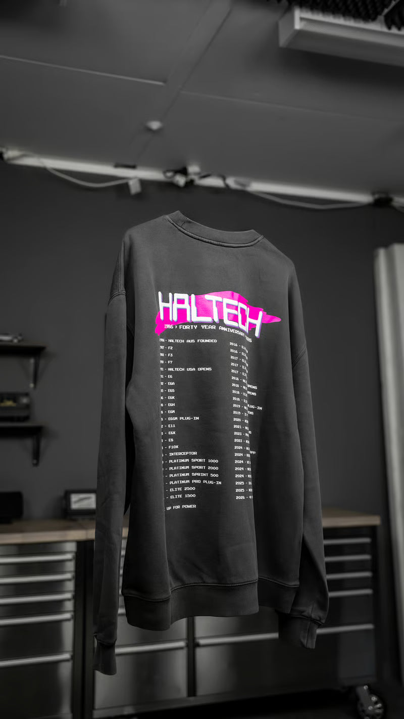 Haltech 40th Anniversary Crew Neck - S