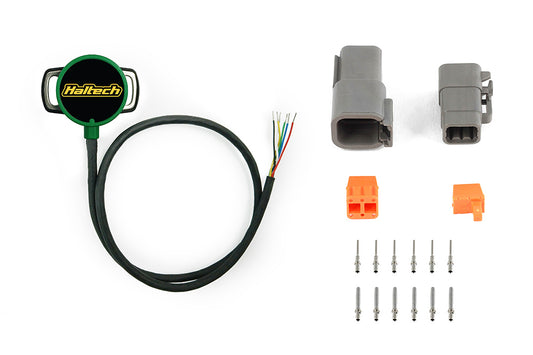 Haltech Throttle Position Sensor - Contactless Dual Channel 8mm D-shaft - Drive by Wire compatible