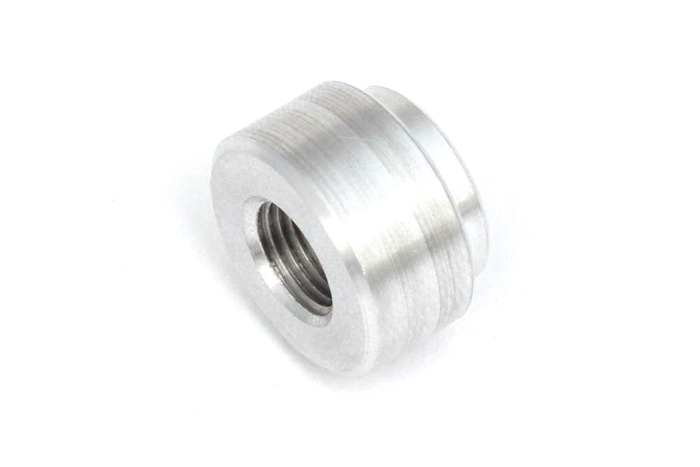 Haltech Weld Fitting 1/8 NPT - 27 TPI - 6061 Aluminium Size: 20.4mm x 13mm