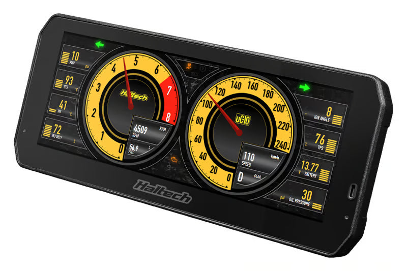 Haltech uC-10 Display Dash Size: 10in