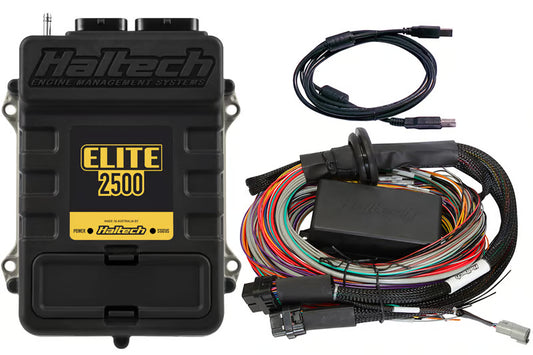 Haltech Elite 2500 + Premium Uni Wire-in Harness Kit 2.5m