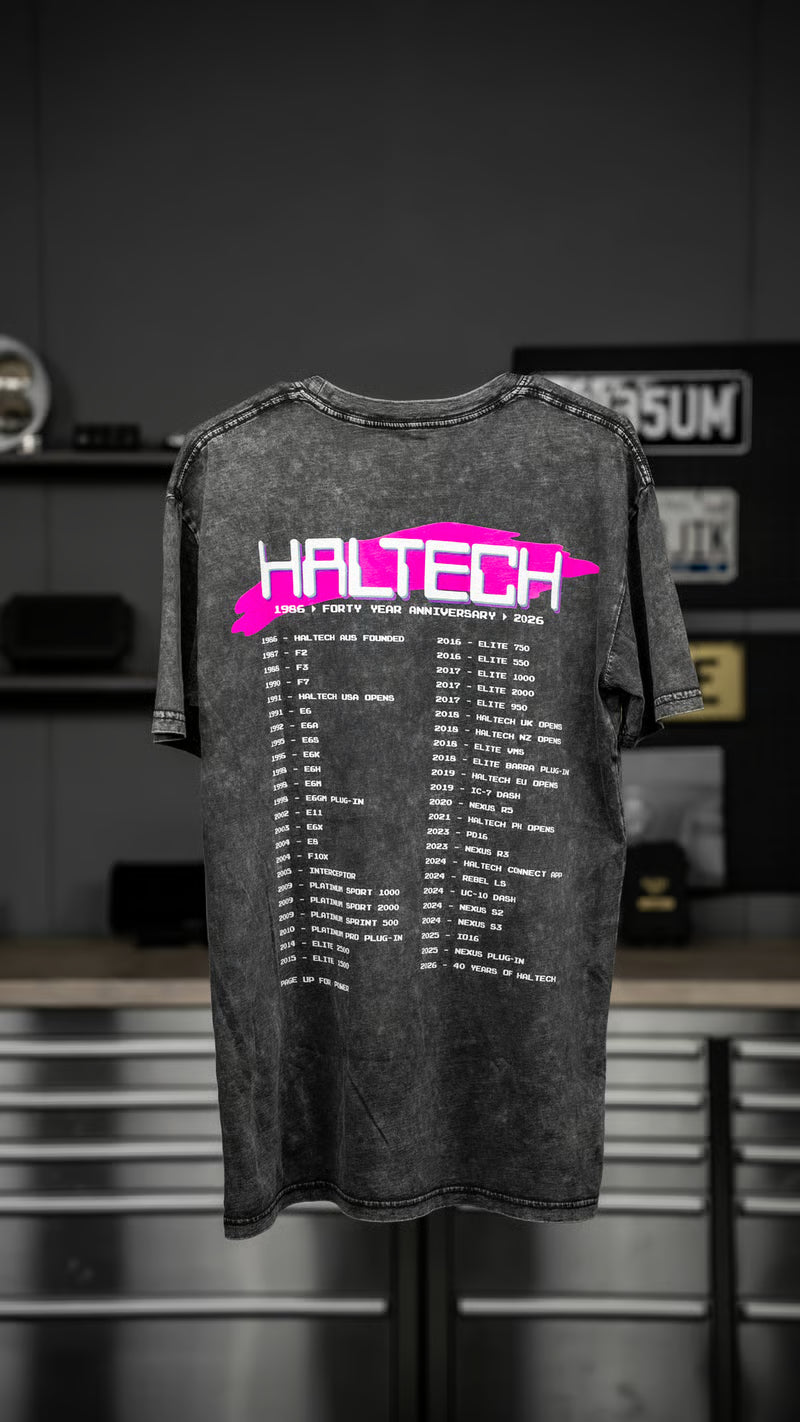 Haltech 40th Anniversary T-Shirt - M