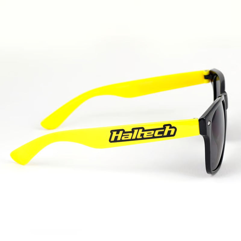 Haltech Novelty Sunglasses - Haltech Black and Yellow