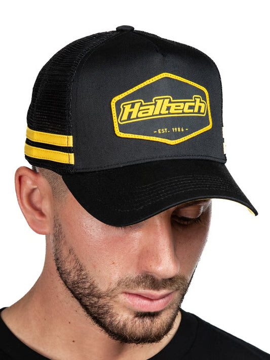Haltech Snapback Cap - Striped Trucker