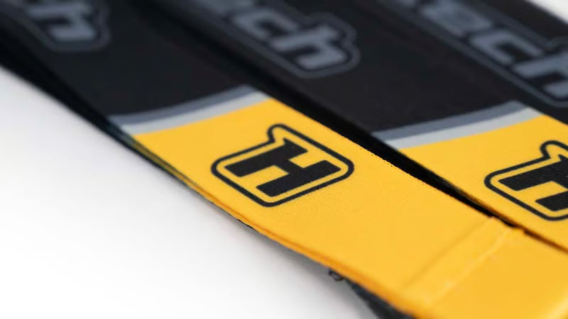 Haltech Lanyard - Yellow with printed logo