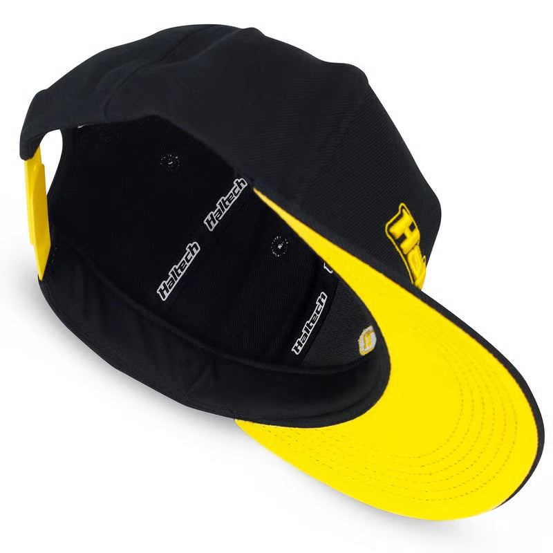 Haltech Snapback Cap - Black & Yellow