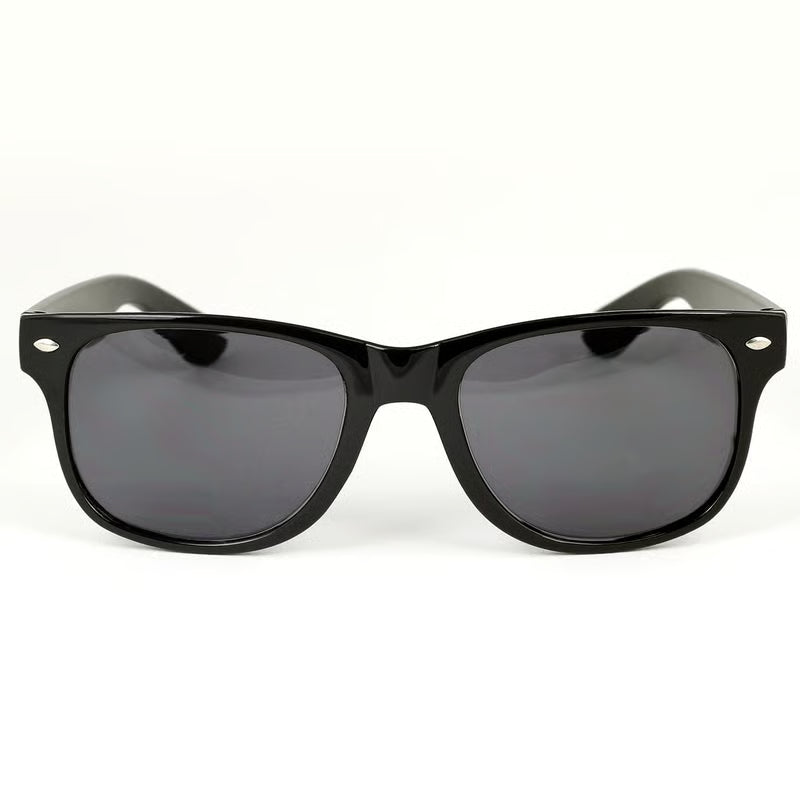 Haltech Novelty Sunnies - Black w/White Logo