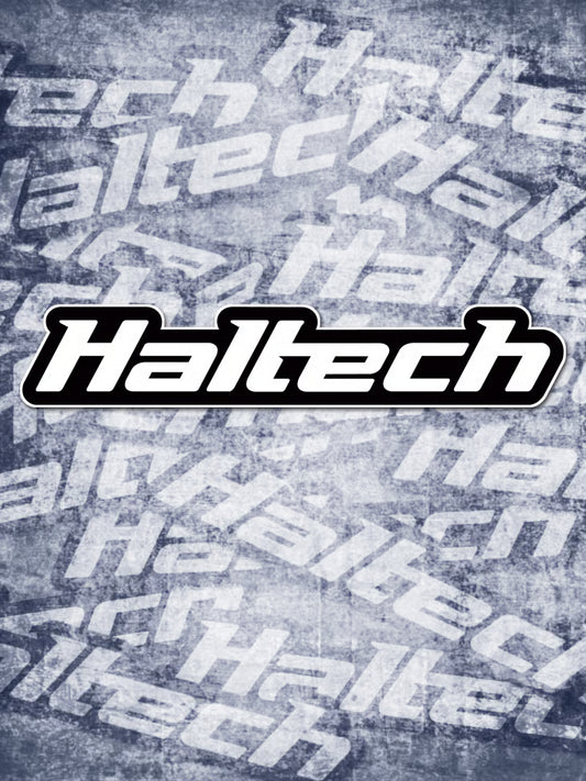 Haltech Sticker 600mm - Black & White Size: 600mm (24")