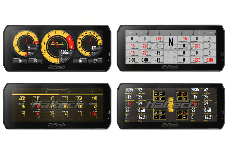 Haltech uC-10 Display Dash Size: 10in