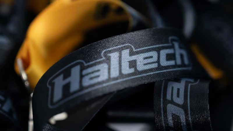 Haltech Lanyard - Yellow with printed logo