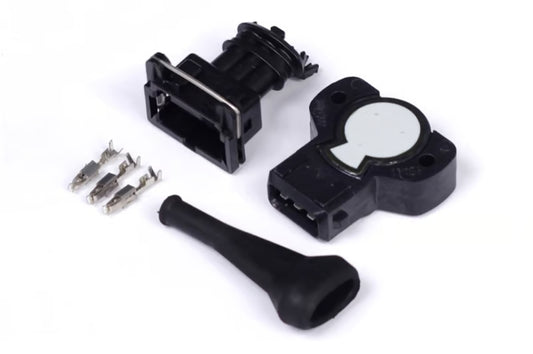 Haltech Throttle Position Sensor -Black CCW Rotation 8mm D-Shaft