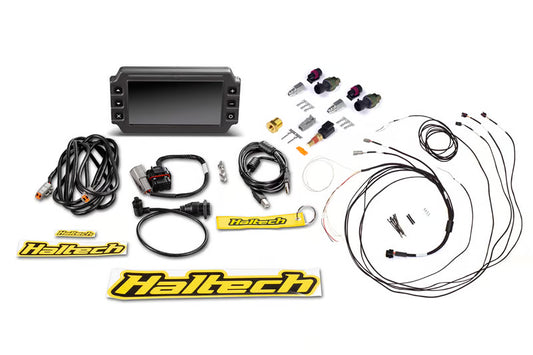 Haltech Stand Alone IC-7 Colour Dash "Classic" Install kit - CAN Size: 7in